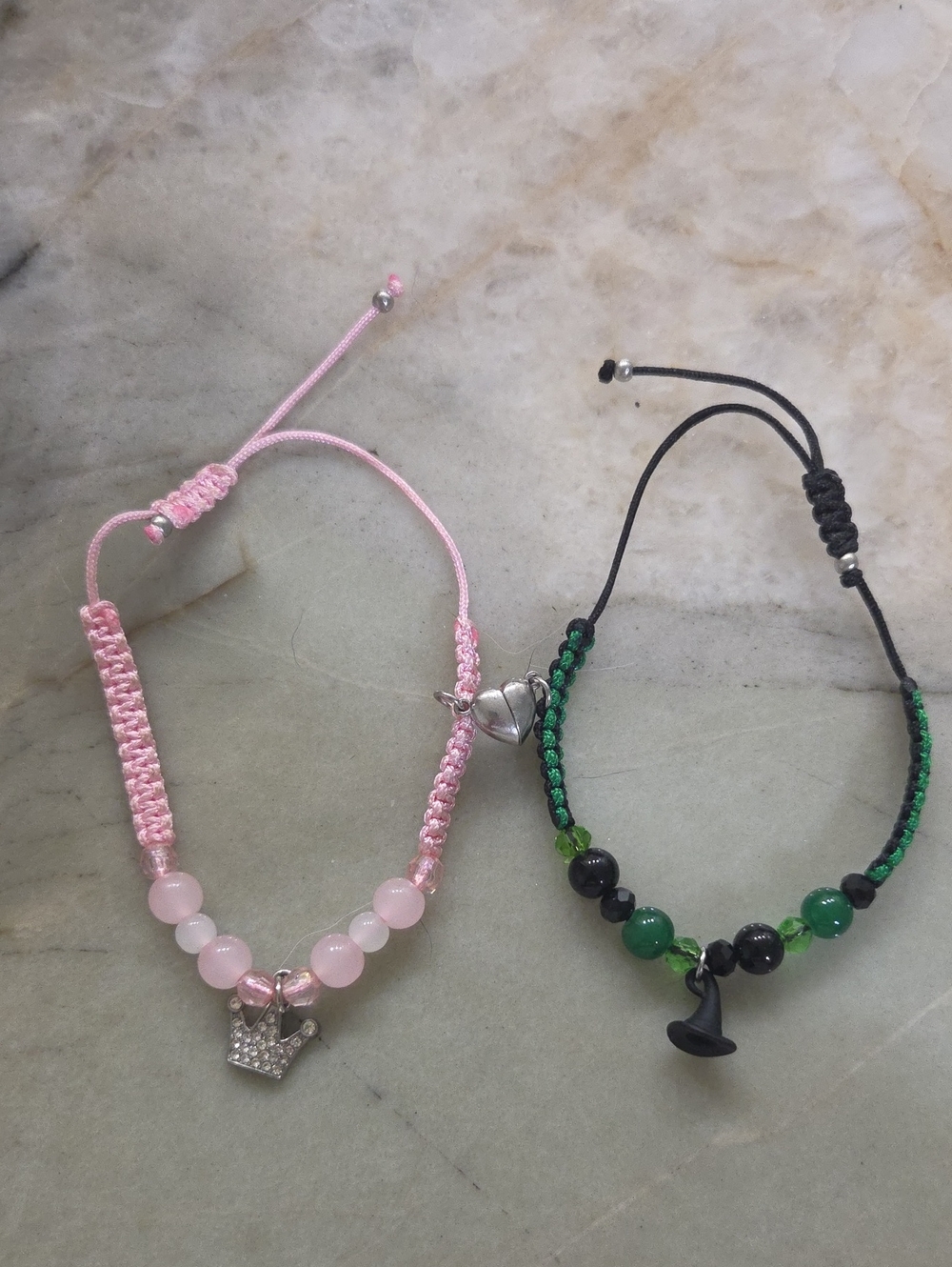 Wicked Best Friends Beaded Adjustable Bracelet Set